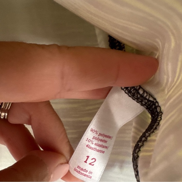 Justice Girls’ Size 12 Neon Yellow Striped Long Sleeve Active Top - Like New! - Picture 5 of 5